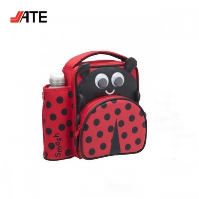 Cute Design Lunch Bags for Kids, Kids Insulated Lunch Bag with Bottle holder