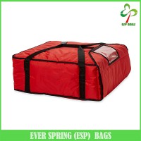 Nylon professional thermal pizza bag, big size pizza warm delivery bag