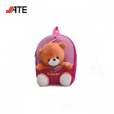 High Quality Kids Plush Bear Backpack, Plush Animal Backpack for Kids